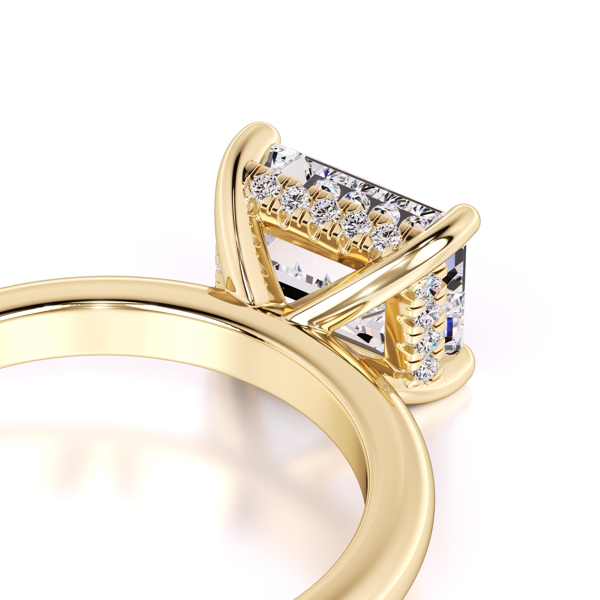 Riley Lab Grown Diamond Ring | Yellow Gold | 2
