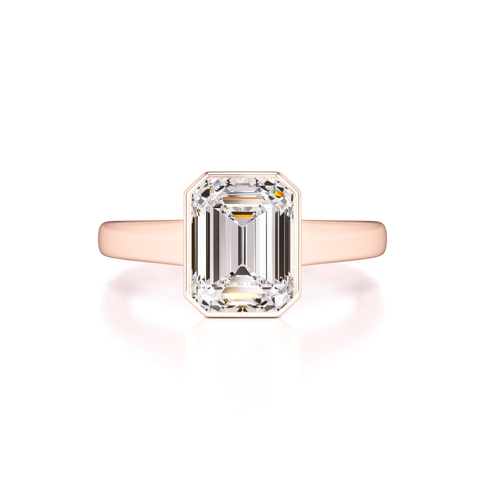 Serena Moissanite Ring | Rose Gold | 1