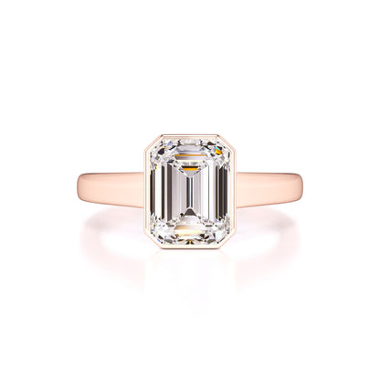 Serena Moissanite Ring | Rose Gold | 1