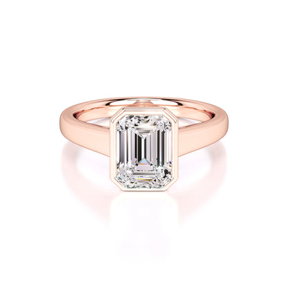 Serena Lab Grown Diamond Ring | Rose Gold | 1