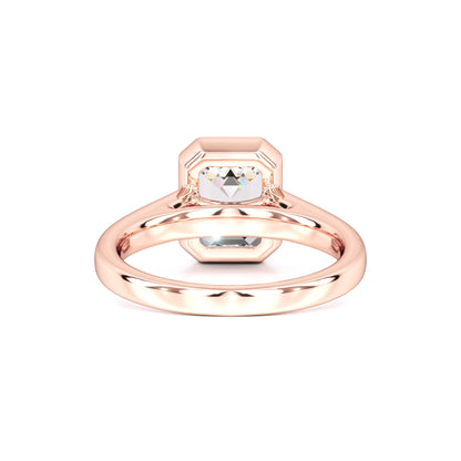 Serena Moissanite Ring | Rose Gold | 3