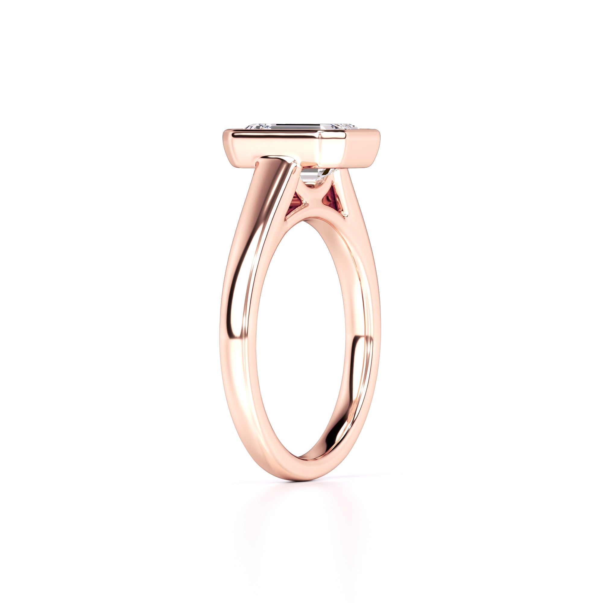 Serena Lab Grown Diamond Ring | Rose Gold | 3