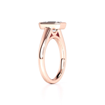 Serena Lab Grown Diamond Ring | Rose Gold | 3