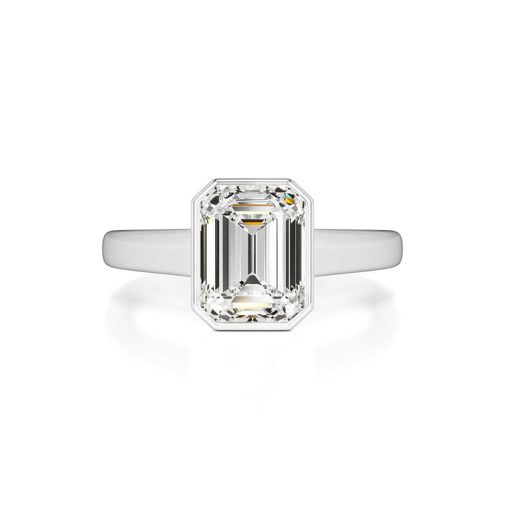 Serena Moissanite Ring | White Gold | 1