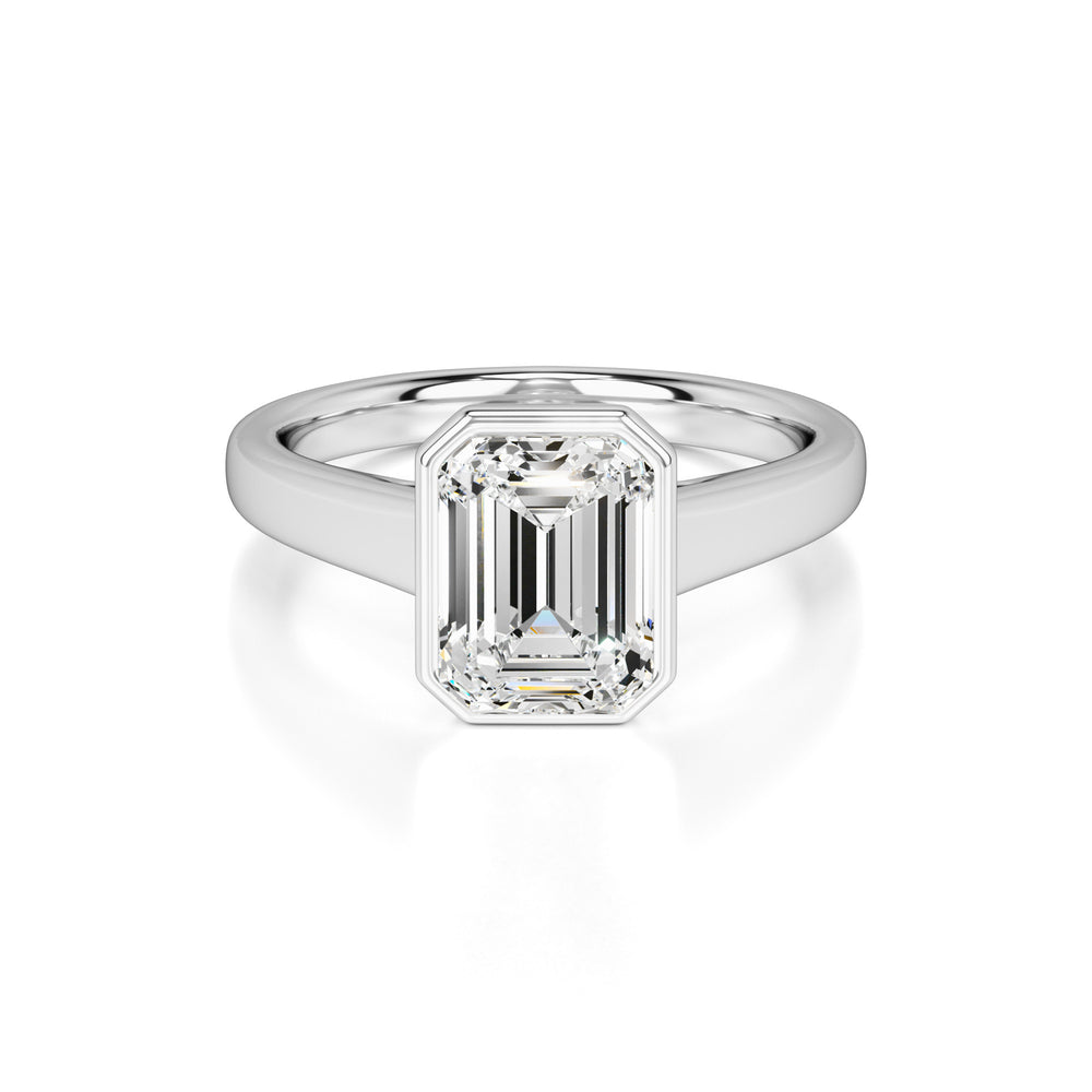 Serena Lab Grown Diamond Ring | White Gold | 1