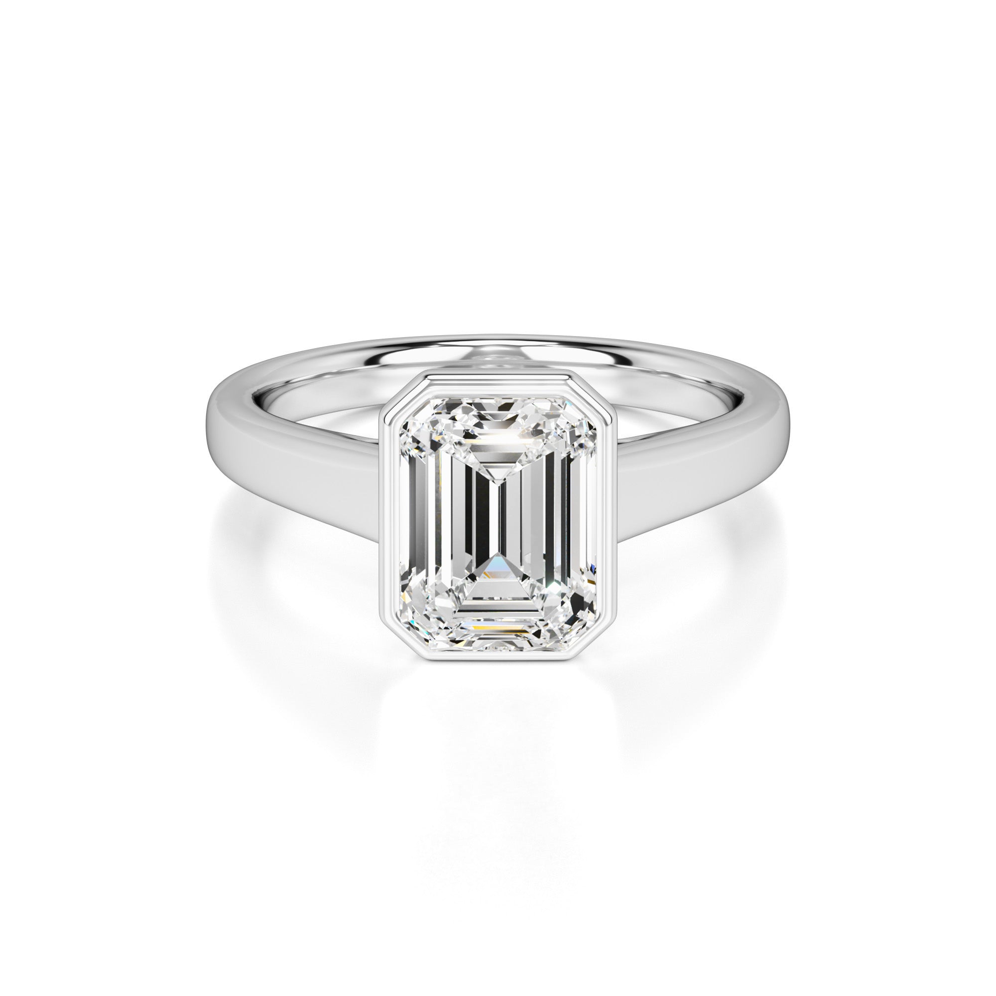 Serena Lab Grown Diamond Ring | White Gold | 1