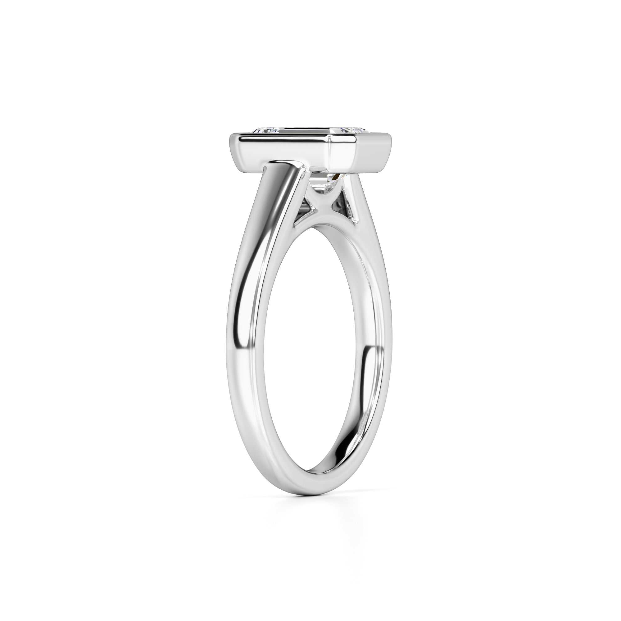 Serena Lab Grown Diamond Ring | White Gold | 3