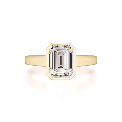 Serena Moissanite Ring | Yellow Gold | 1
