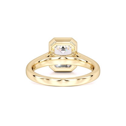 Serena Moissanite Ring | Yellow Gold | 3