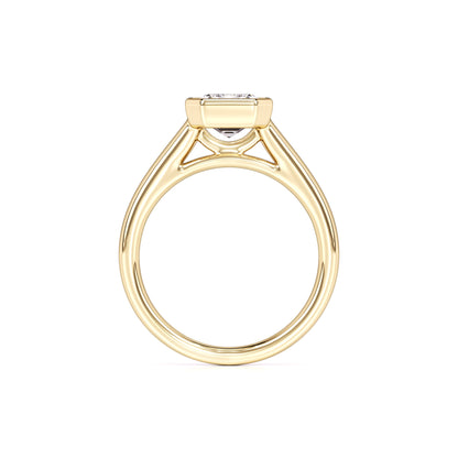 Serena Moissanite Ring | Yellow Gold | 4