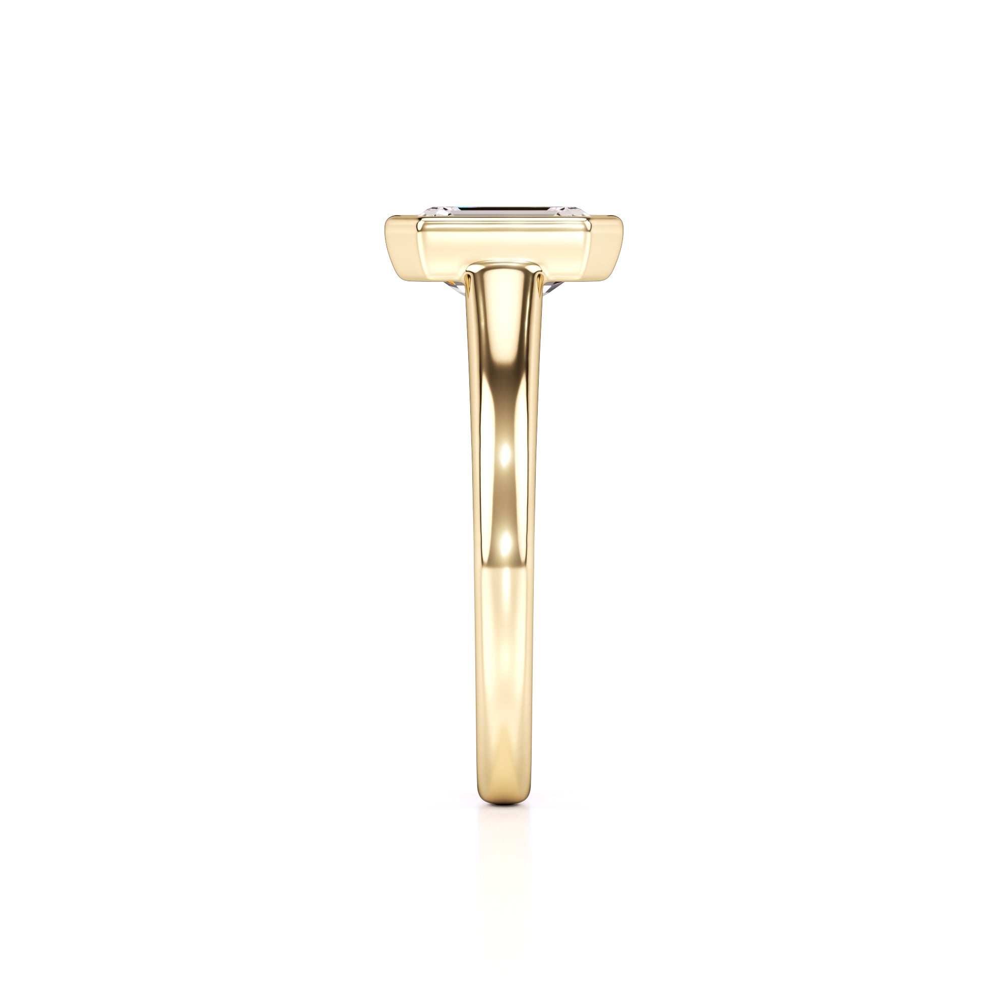 Serena Lab Grown Diamond Ring | Yellow Gold | 4