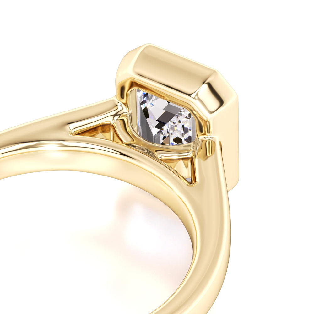 Serena Lab Grown Diamond Ring | Yellow Gold | 2