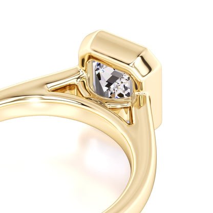 Serena Lab Grown Diamond Ring | Yellow Gold | 2