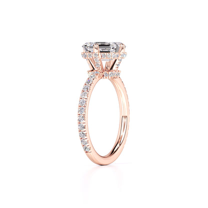 Nadia Lab Grown Diamond Ring | Rose Gold | 3