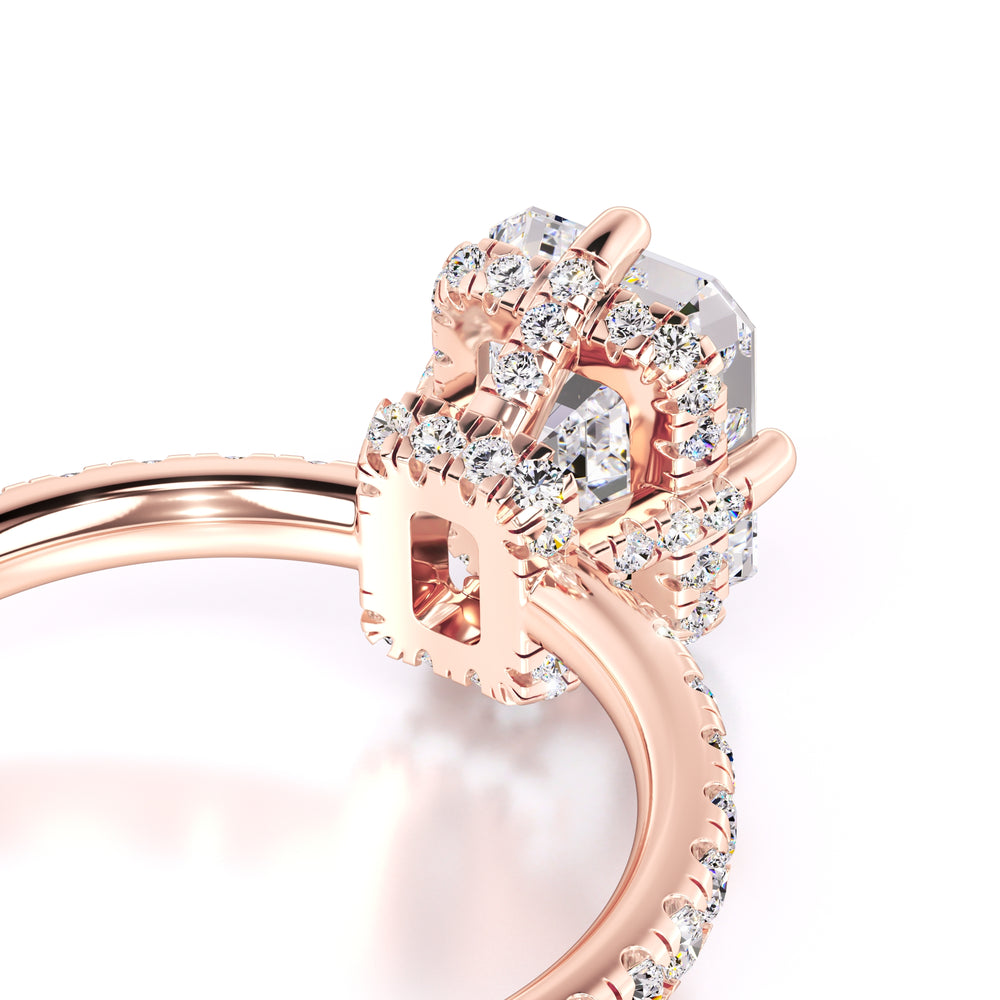 Nadia Lab Grown Diamond Ring | Rose Gold | 2