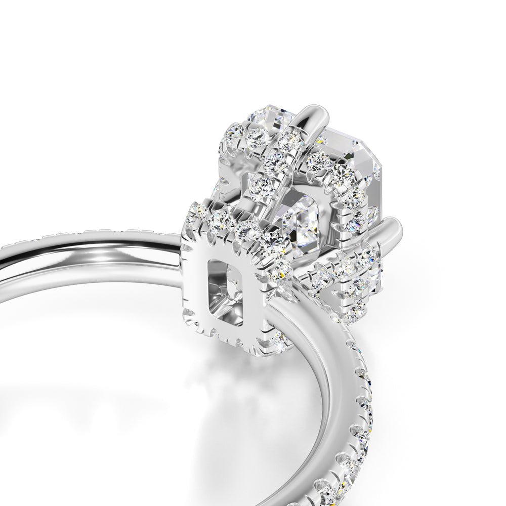 Nadia Lab Grown Diamond Ring | White Gold | 2