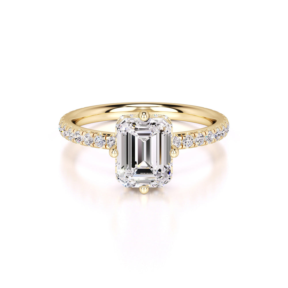 Nadia Lab Grown Diamond Ring | Yellow Gold | 1