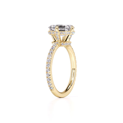 Nadia Lab Grown Diamond Ring | Yellow Gold | 3