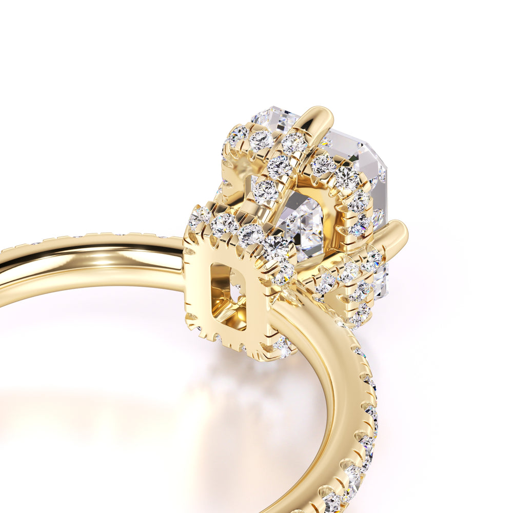 Nadia Lab Grown Diamond Ring | Yellow Gold | 2