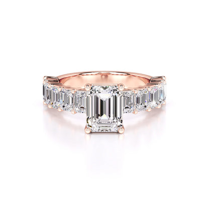 Brooklynn Lab Grown Diamond Ring | Rose Gold | 1