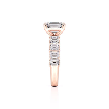 Brooklynn Lab Grown Diamond Ring | Rose Gold | 4