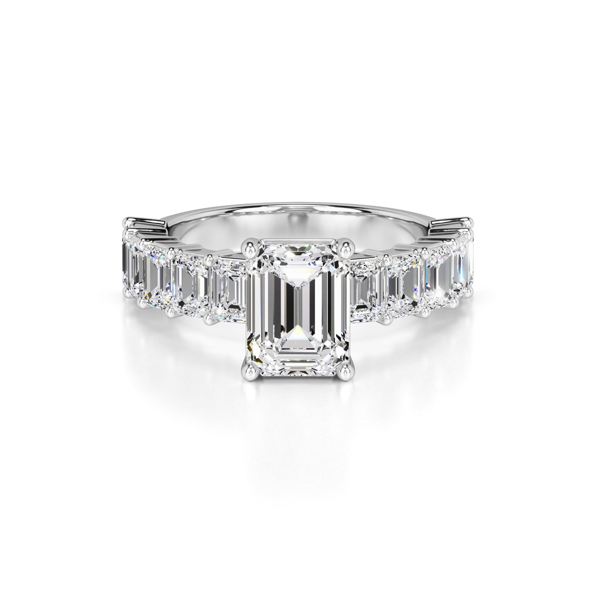 Brooklynn Lab Grown Diamond Ring | White Gold | 1