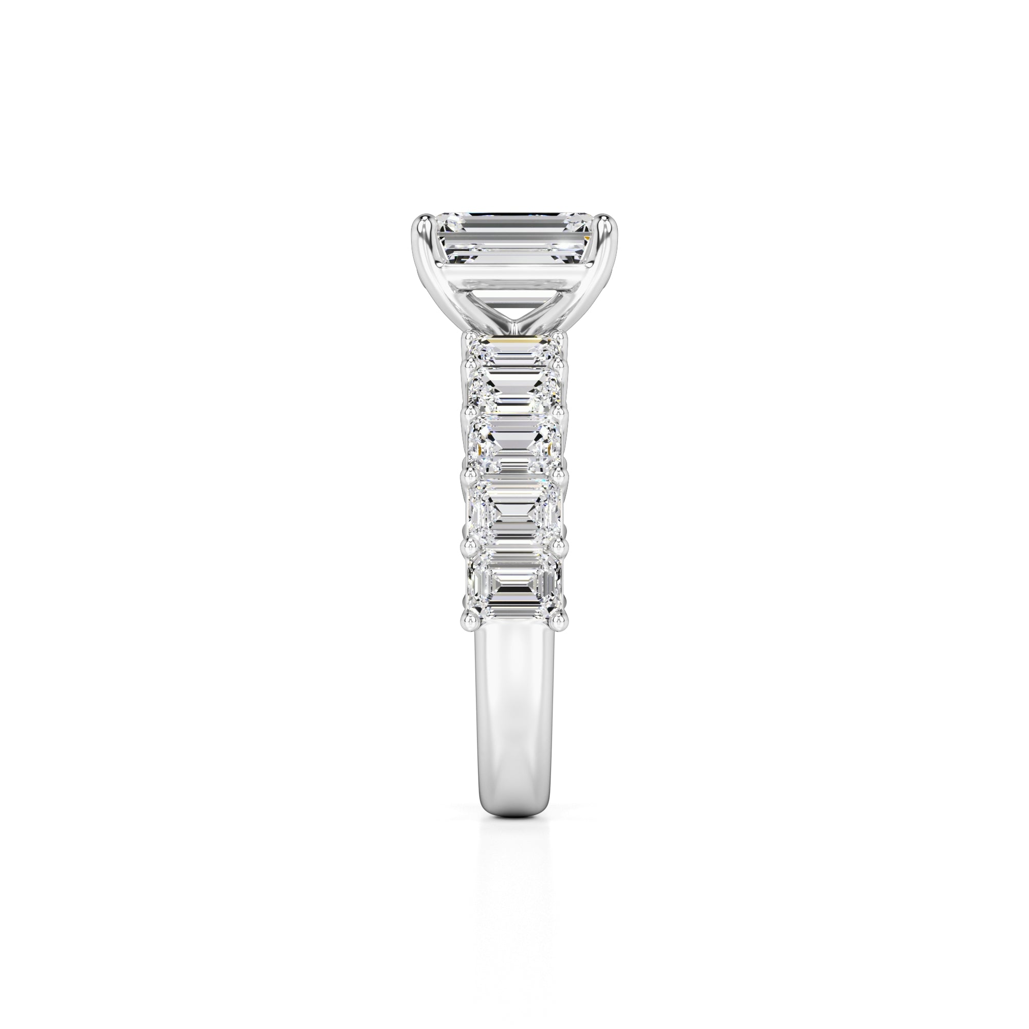 Brooklynn Lab Grown Diamond Ring | White Gold | 4