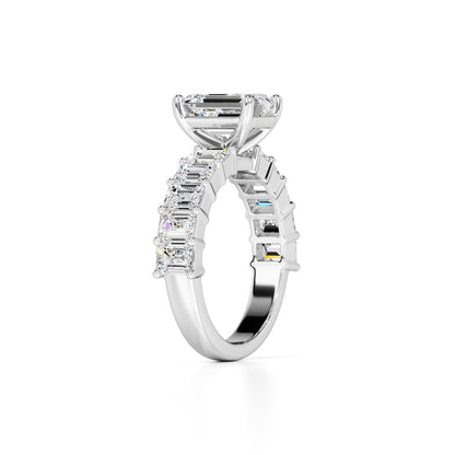Brooklynn Lab Grown Diamond Ring | White Gold | 3