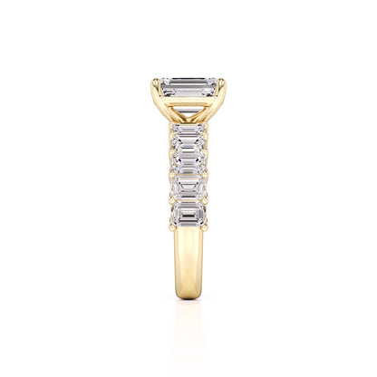 Brooklynn Lab Grown Diamond Ring | Yellow Gold | 4