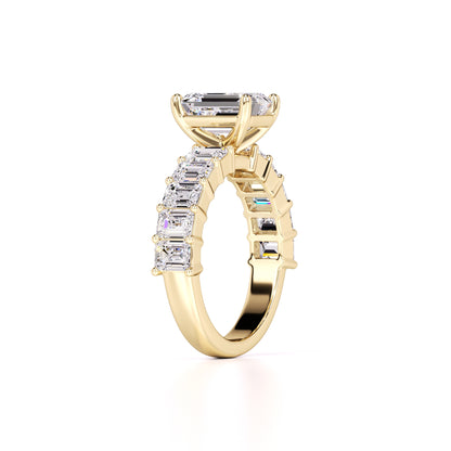 Brooklynn Lab Grown Diamond Ring | Yellow Gold | 3