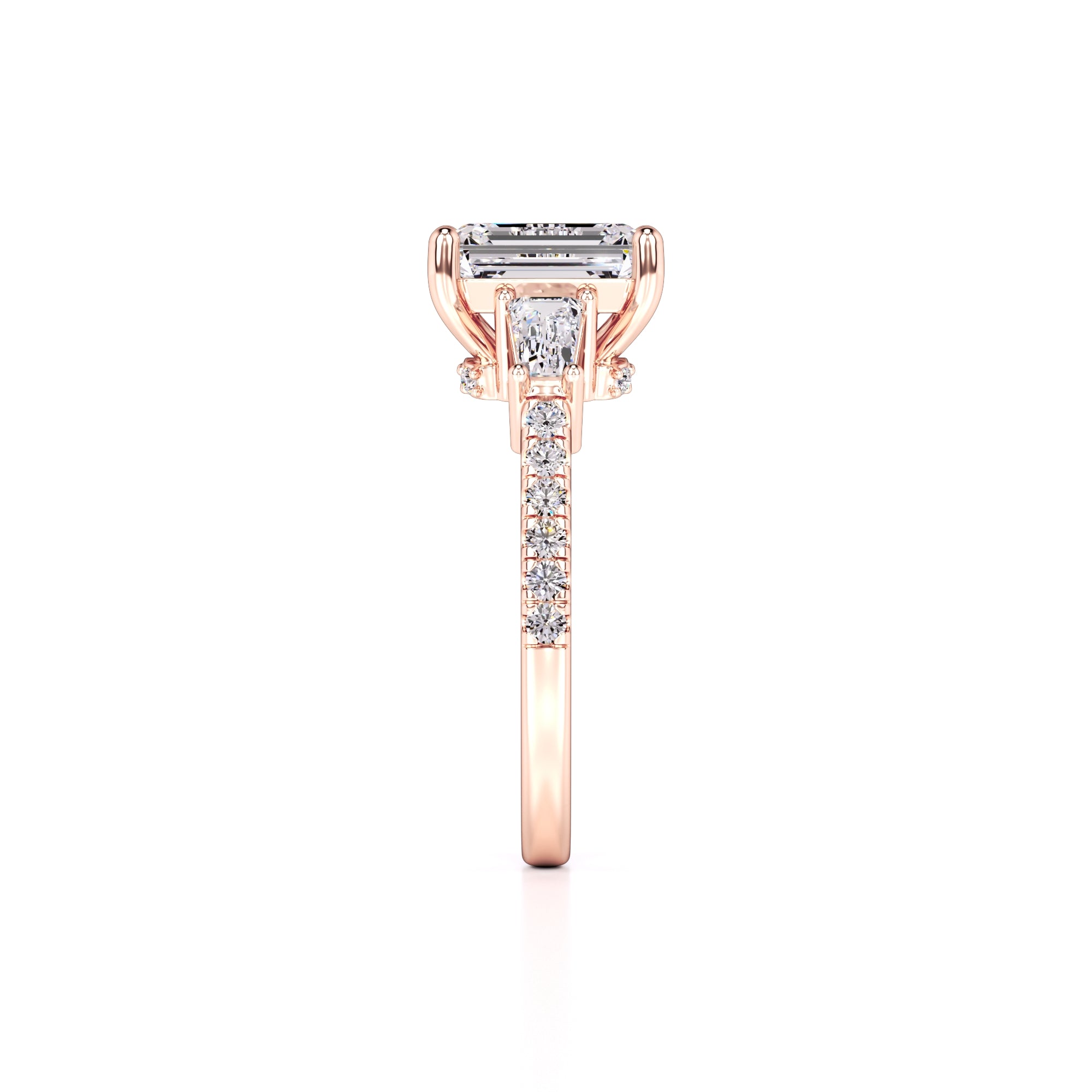 Bianca Lab Grown Diamond Ring | Rose Gold | 4