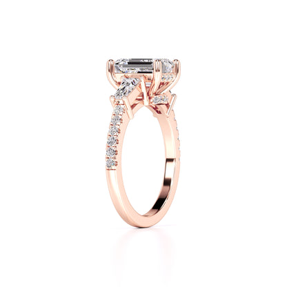 Bianca Lab Grown Diamond Ring | Rose Gold | 3