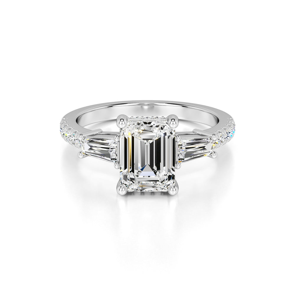 Bianca Lab Grown Diamond Ring | White Gold | 1