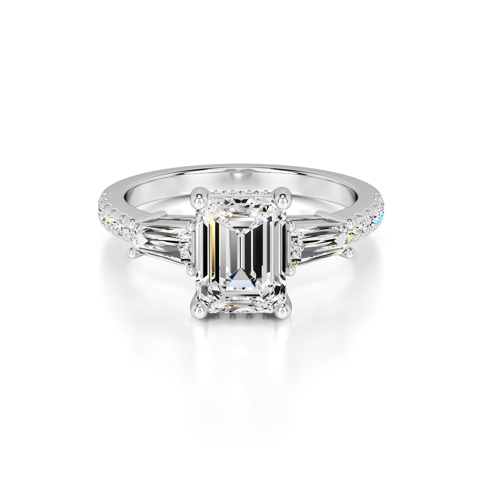 Bianca Lab Grown Diamond Ring | White Gold | 1