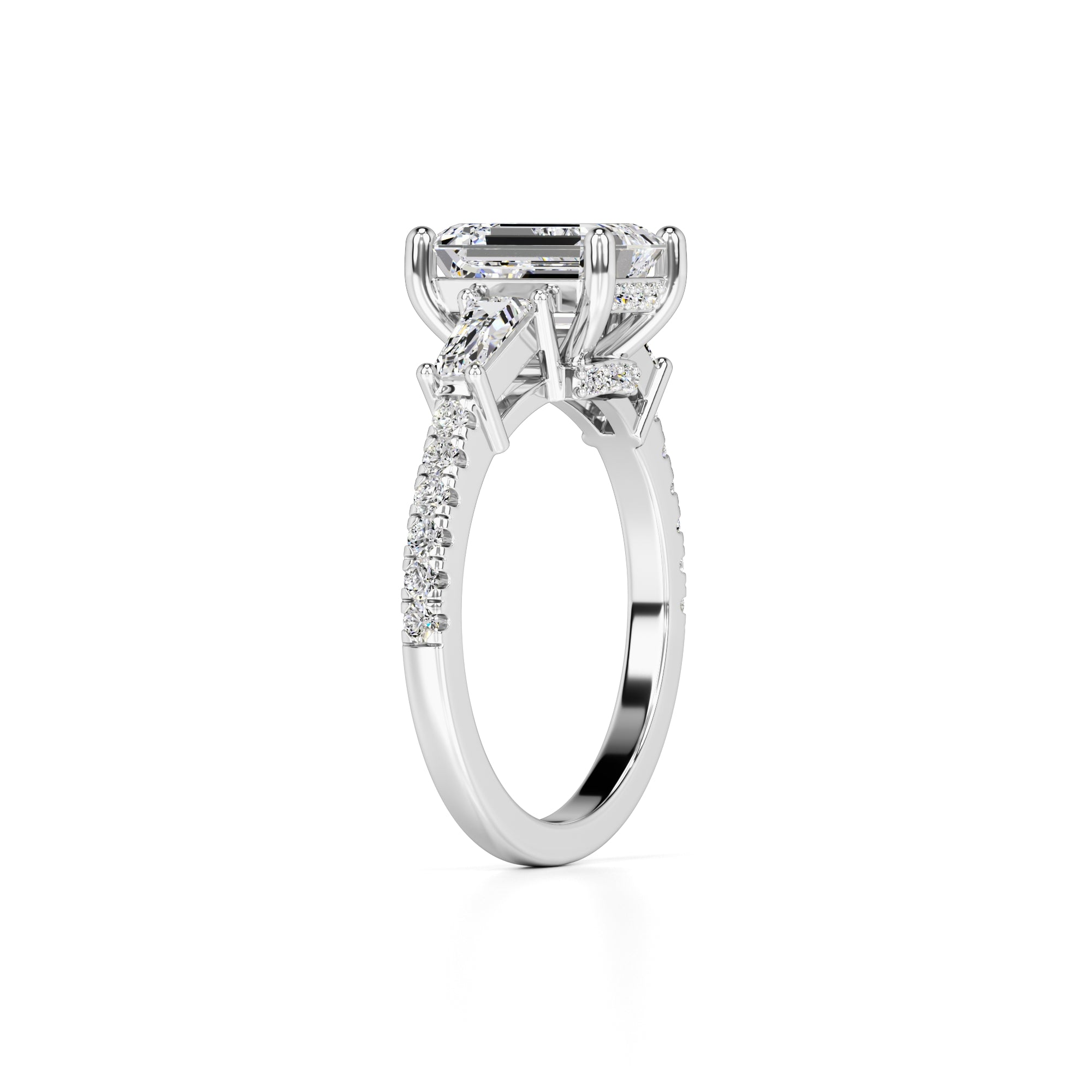 Bianca Lab Grown Diamond Ring | White Gold | 3