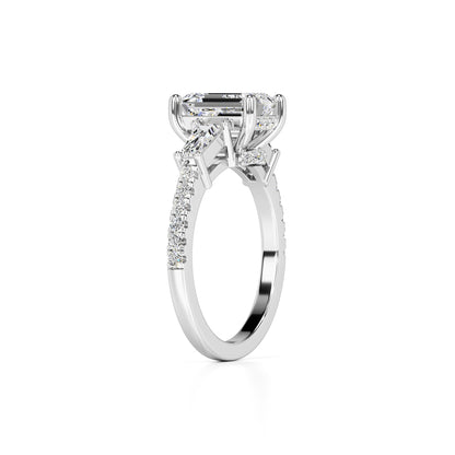 Bianca Lab Grown Diamond Ring | White Gold | 3