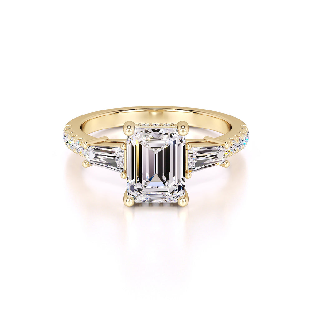 Bianca Lab Grown Diamond Ring | Yellow Gold | 1