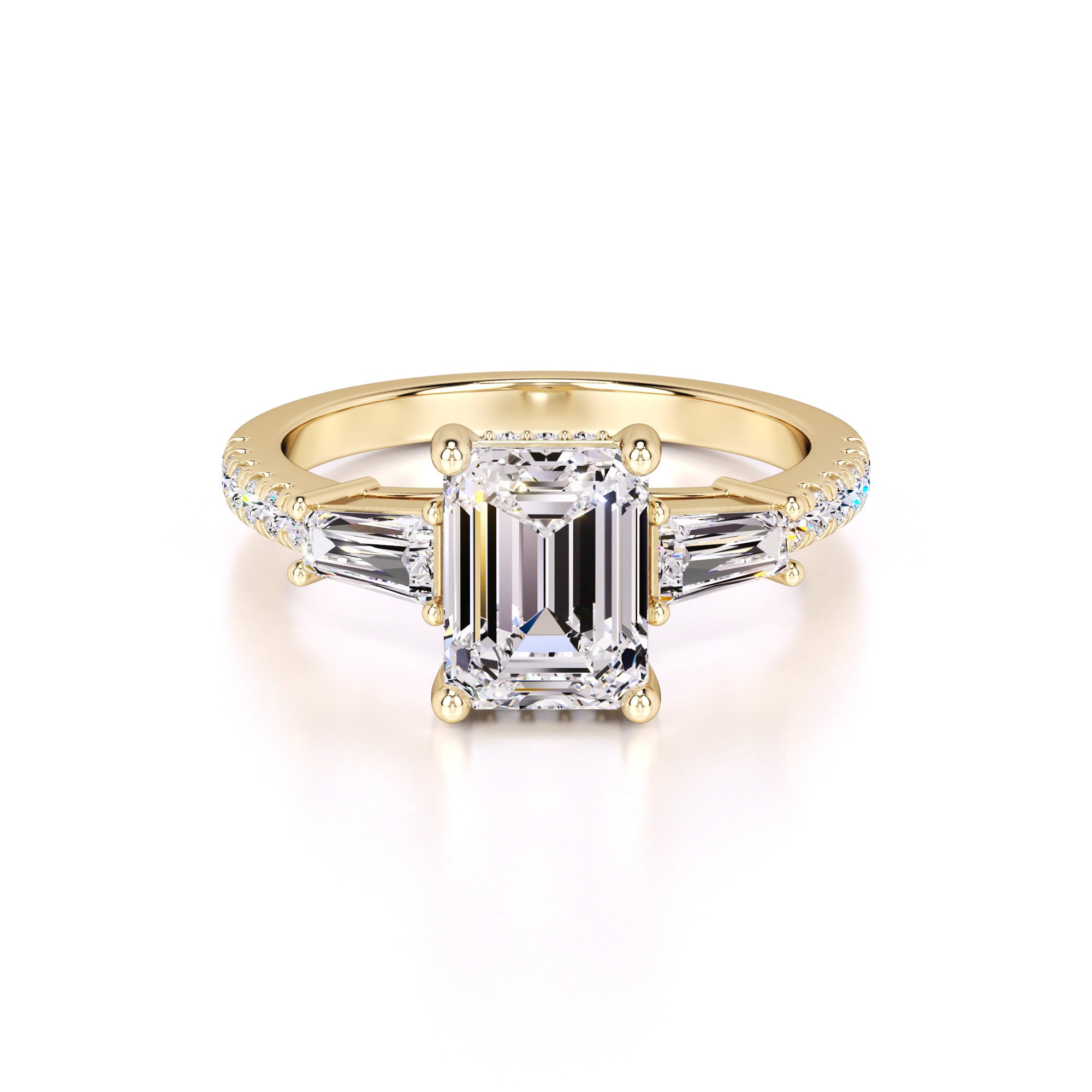 Bianca Lab Grown Diamond Ring | Yellow Gold | 1