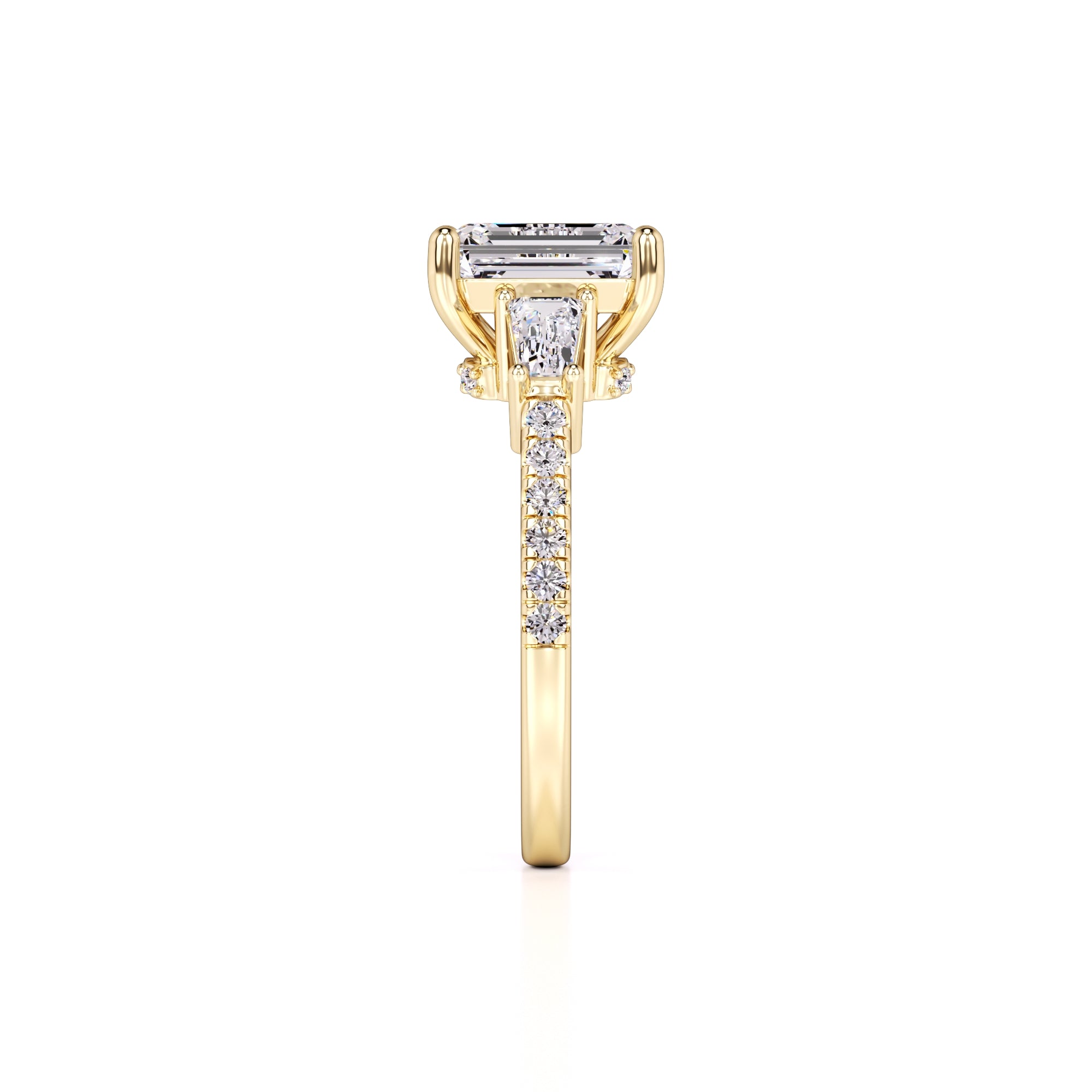 Bianca Lab Grown Diamond Ring | Yellow Gold | 4
