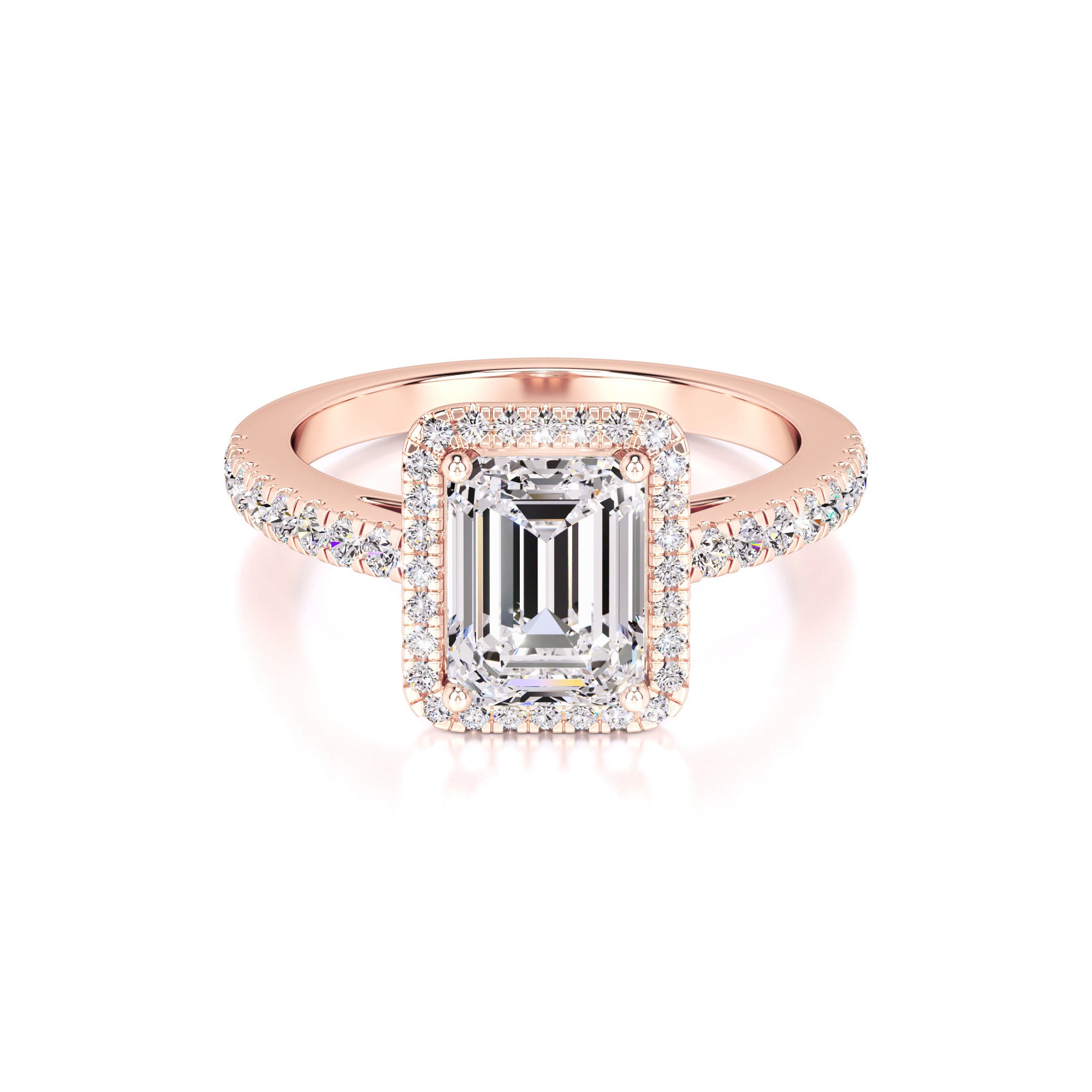 Jaylee Lab Grown Diamond Ring | Rose Gold | 1