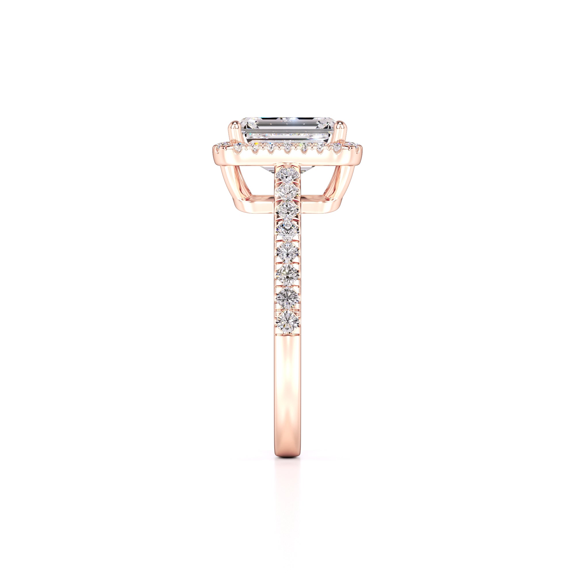 Jaylee Lab Grown Diamond Ring | Rose Gold | 4