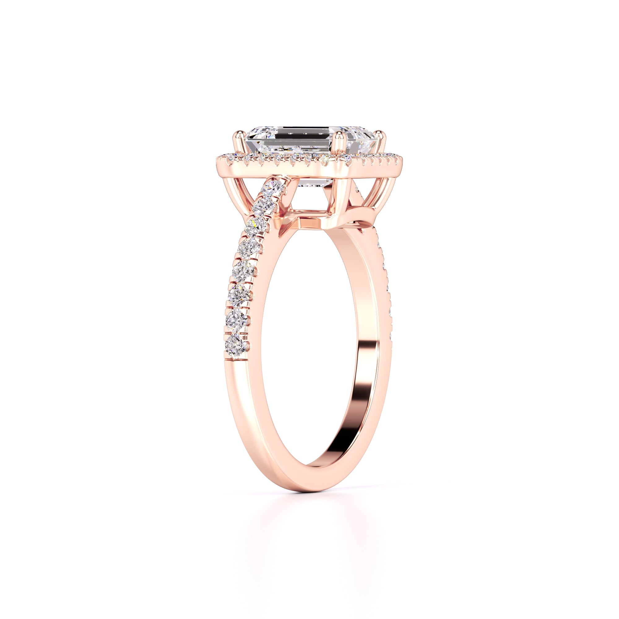 Jaylee Lab Grown Diamond Ring | Rose Gold | 3