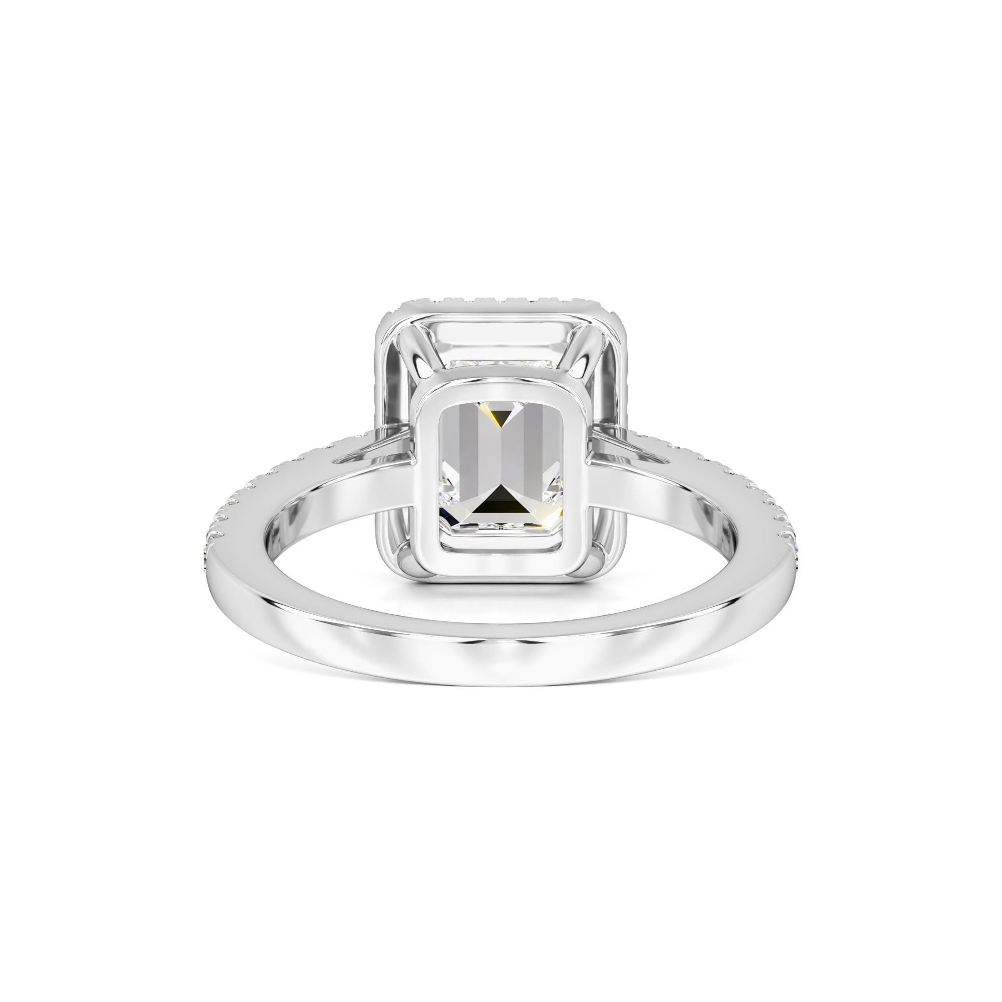 Jaylee Moissanite & Lab Grown Diamond Ring | White Gold | 3