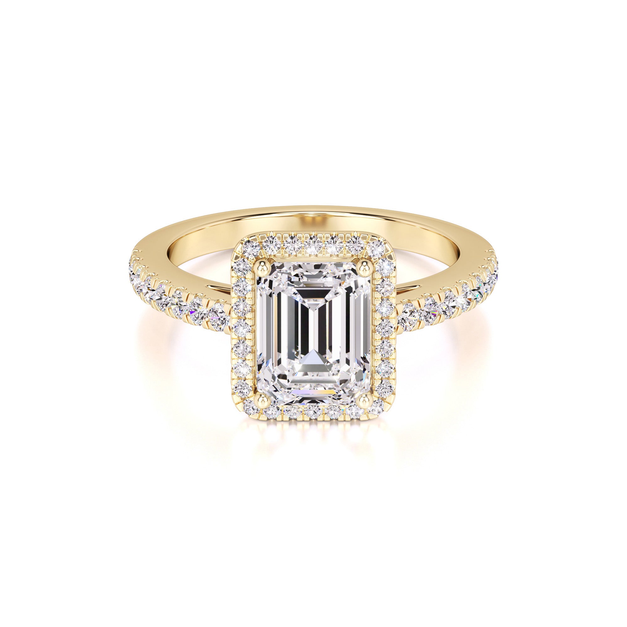 Jaylee Lab Grown Diamond Ring | Yellow Gold | 1