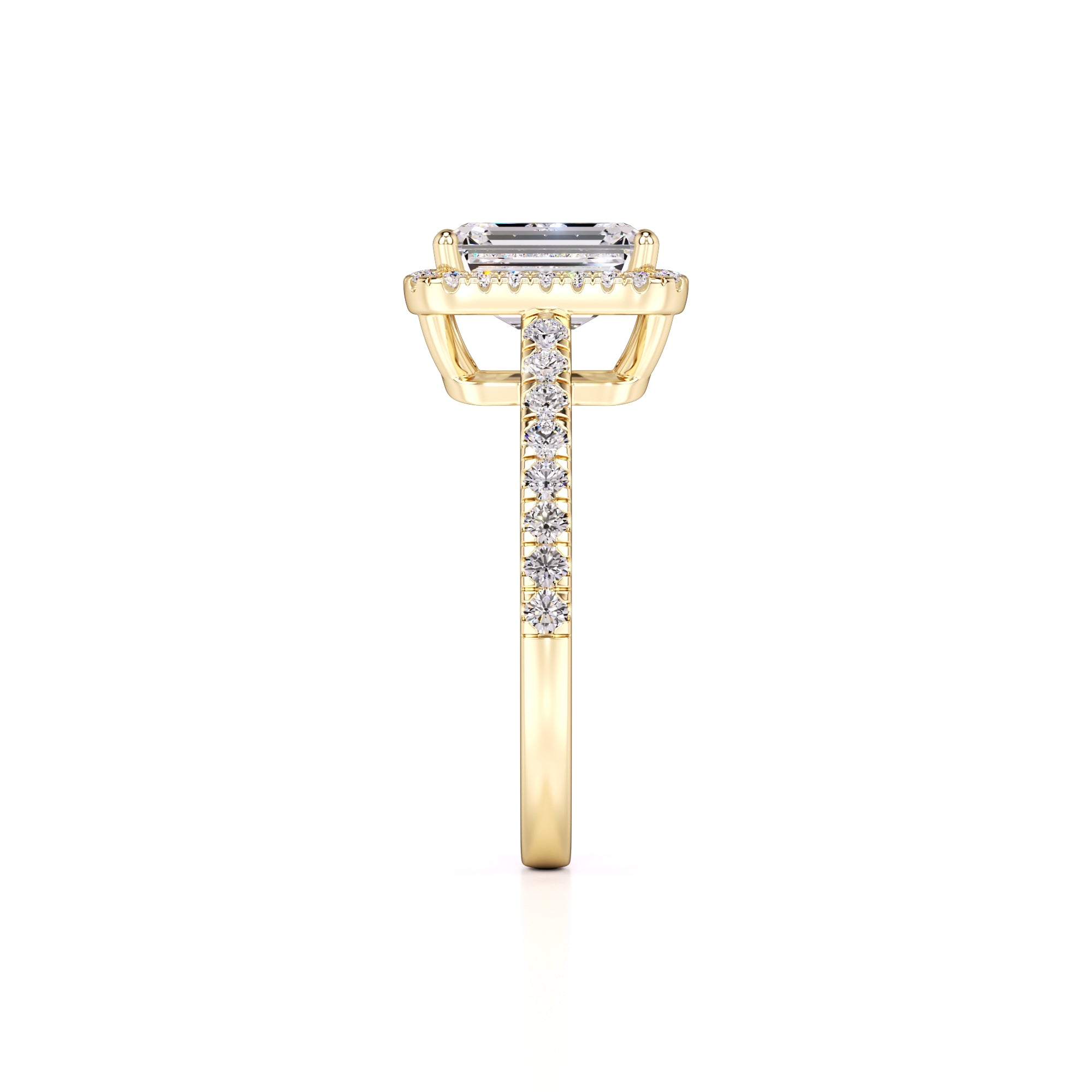 Jaylee Lab Grown Diamond Ring | Yellow Gold | 4