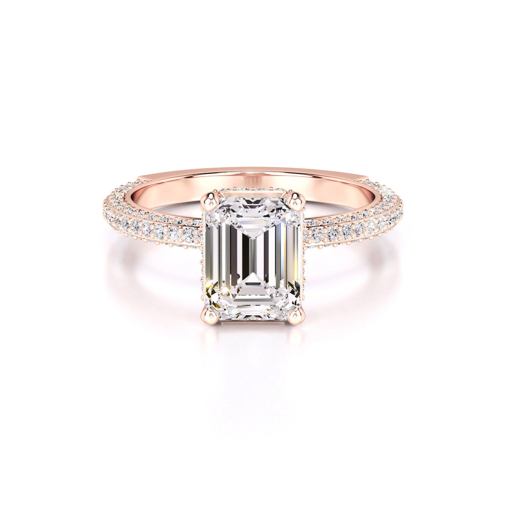 Harper Lab Grown Diamond Ring | Rose Gold | 1