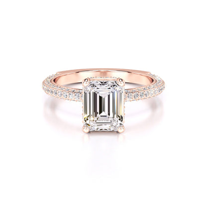 Harper Lab Grown Diamond Ring | Rose Gold | 1