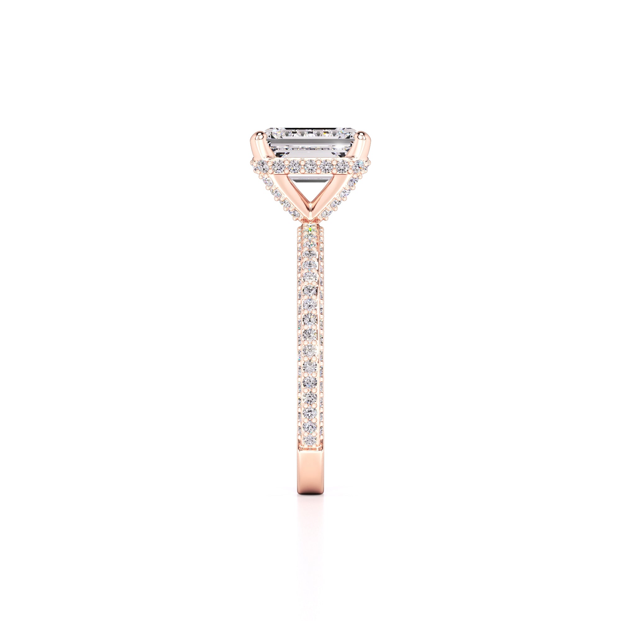Harper Lab Grown Diamond Ring | Rose Gold | 4