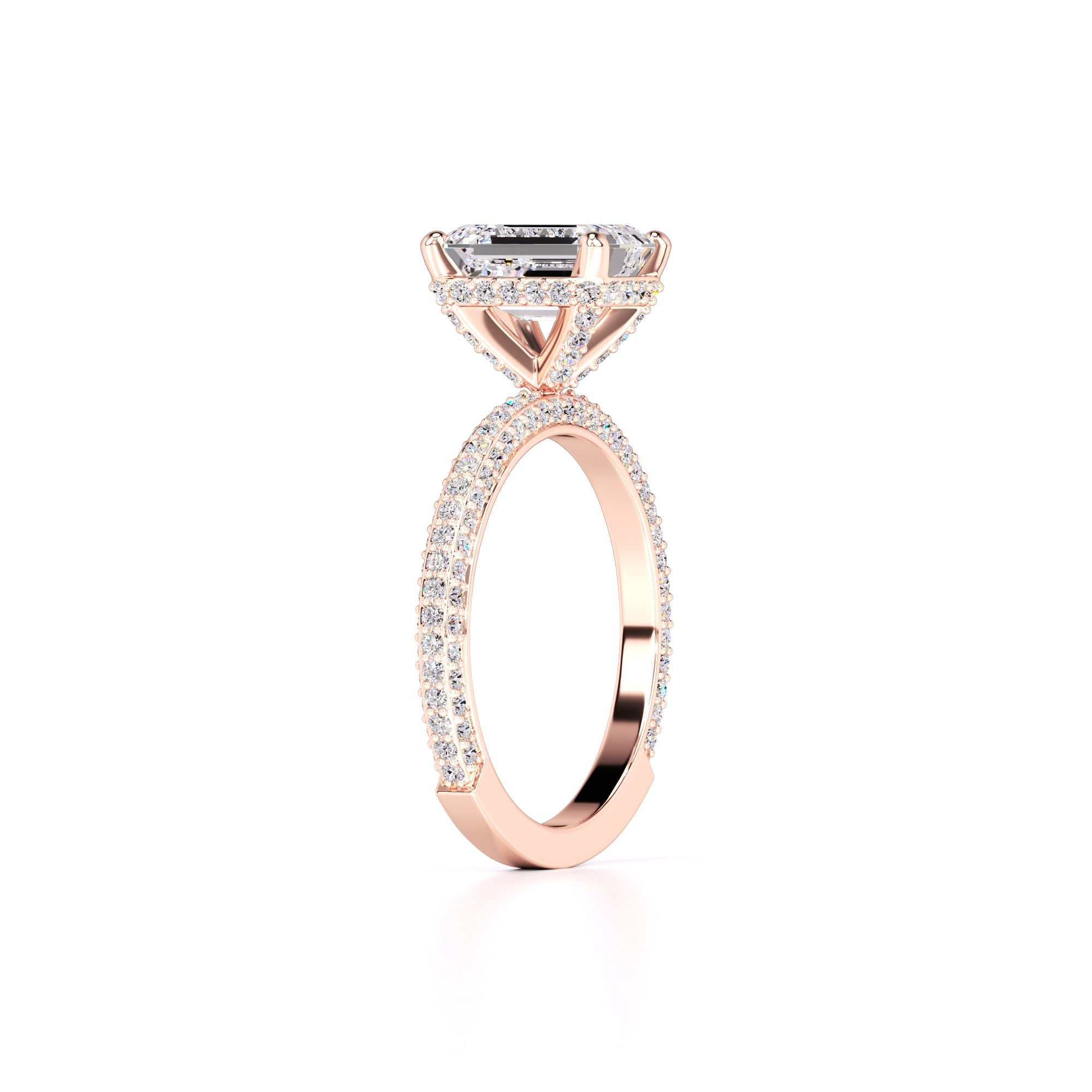 Harper Lab Grown Diamond Ring | Rose Gold | 3