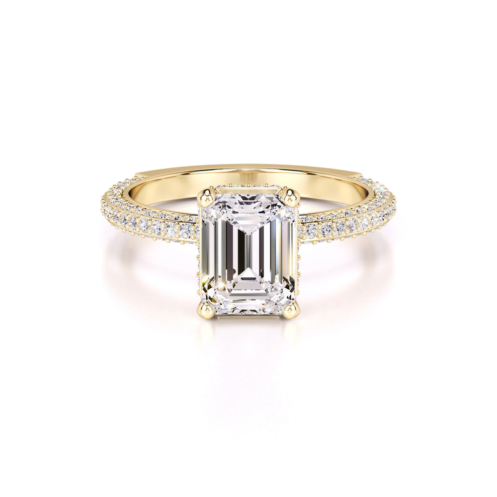 Harper Lab Grown Diamond Ring | Yellow Gold | 1